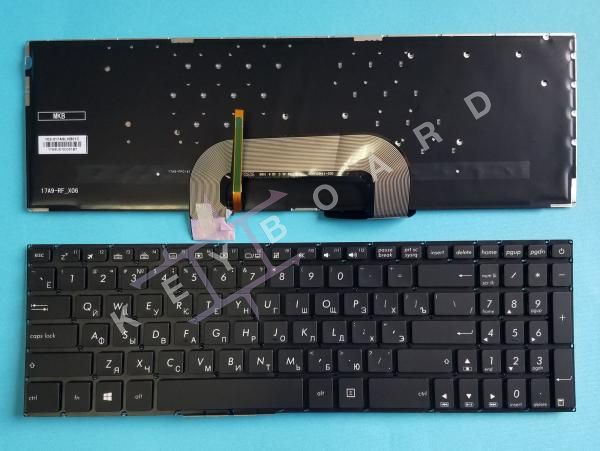 Клавіатура до ноутбука Asus Vivobook 17 X705UF